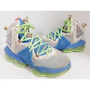 Nike Shoes LeBron XIX 19 GS Dutch Blue Pomegranite Sneakers DC9339-400 Sz 8